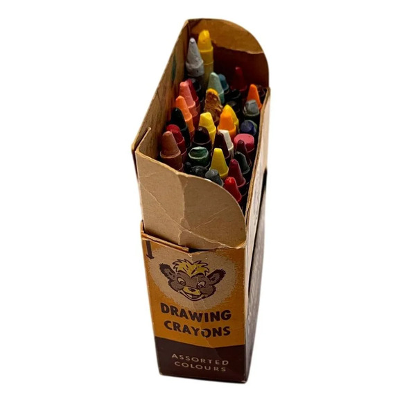 Vintage Eatons Punkinhead Crayons circa 1960s Canada - Picture 7 of 7